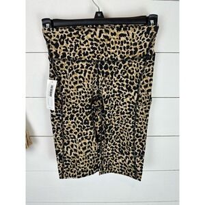 NWT Outdoor Voices Zoom 10" Shorts Leopard Print XS